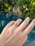 Adjustable Snake Wrap Ring - Sky’s Gem Box