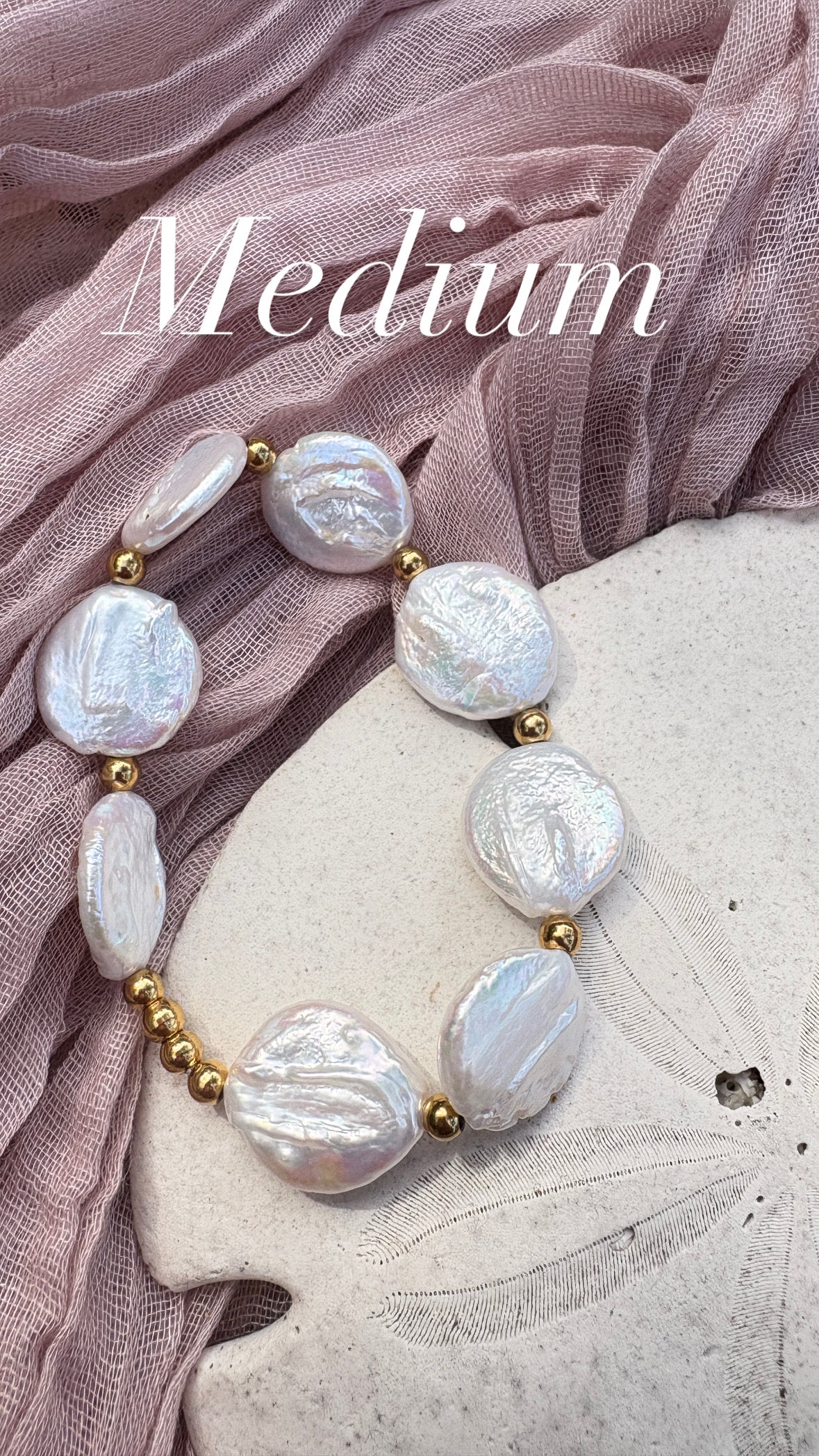 Coin Pearl Bracelet