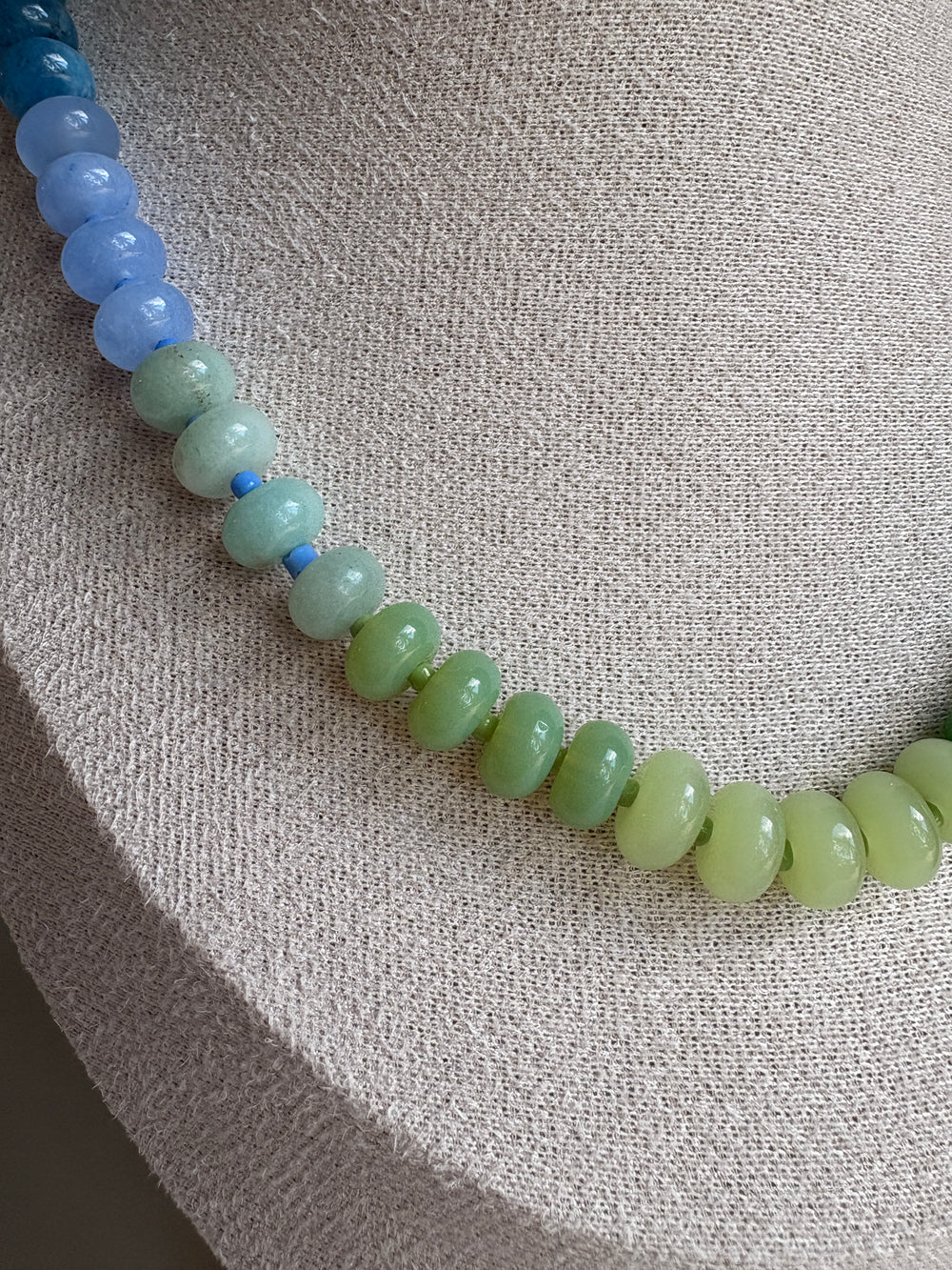 Rainbow Agate Necklace - Sky’s Gem Box