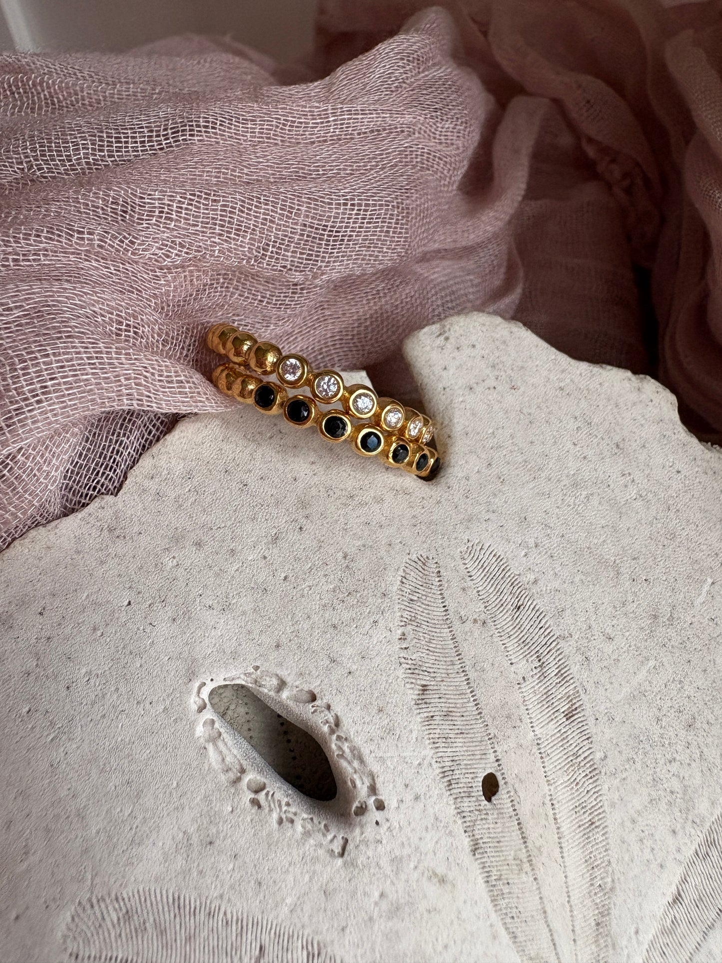Beaded Stacking Ring