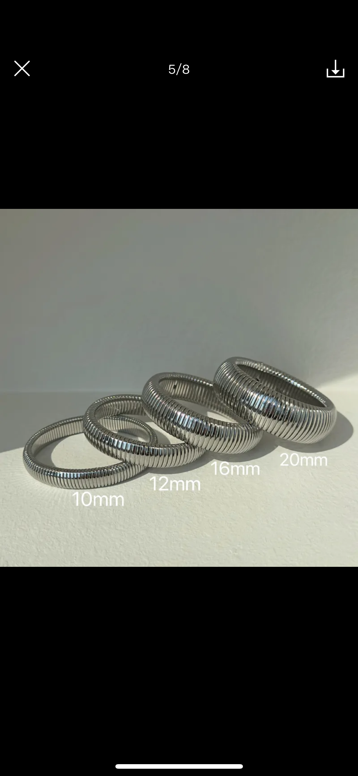 Stainless Steel Stretch Bangles - Sky’s Gem Box