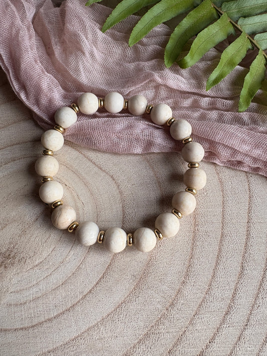 Fossil Jasper Bracelet