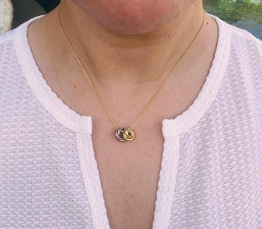 Two toned necklace
