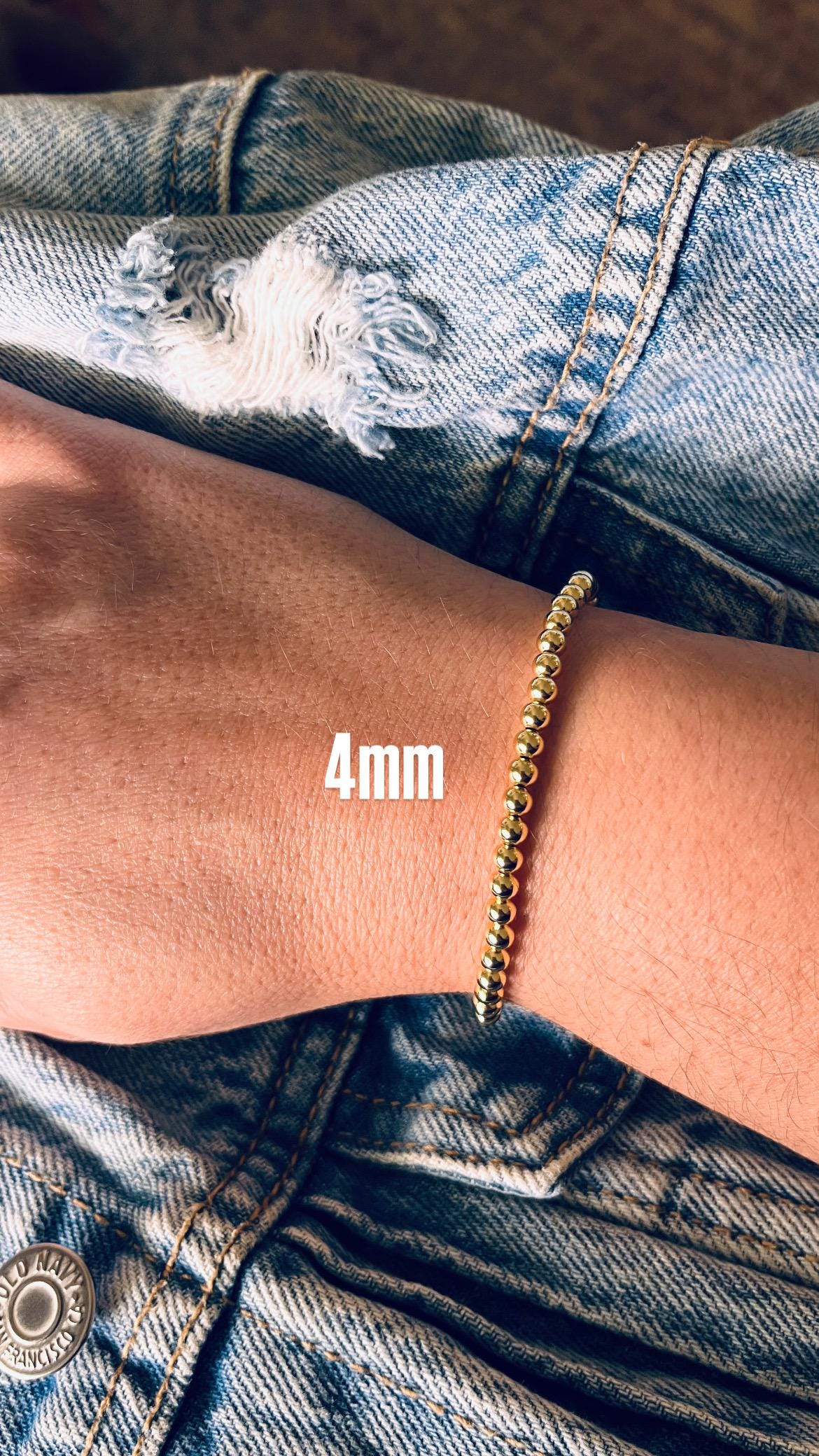 Gold plated Beaded Bracelets