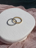 Flat circle stackable rings - Sky’s Gem Box