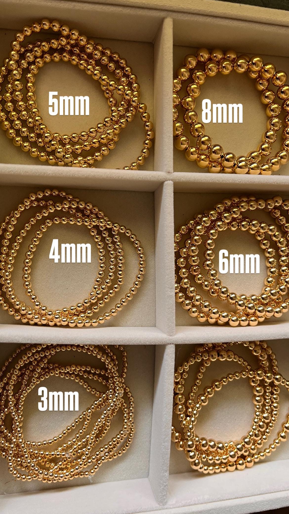 Gold plated Beaded Bracelets