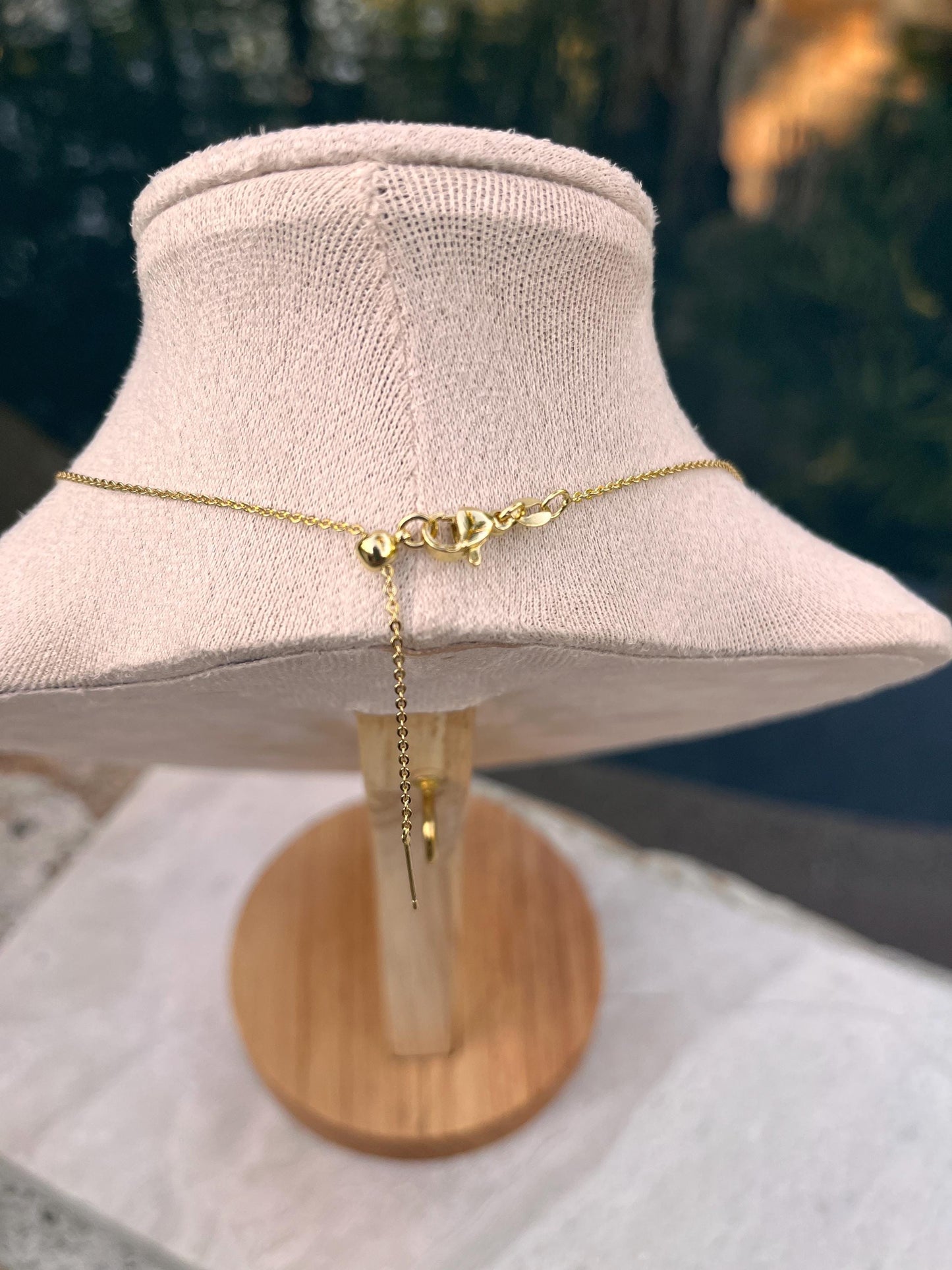 Dainty Micro Pave Spacer necklace