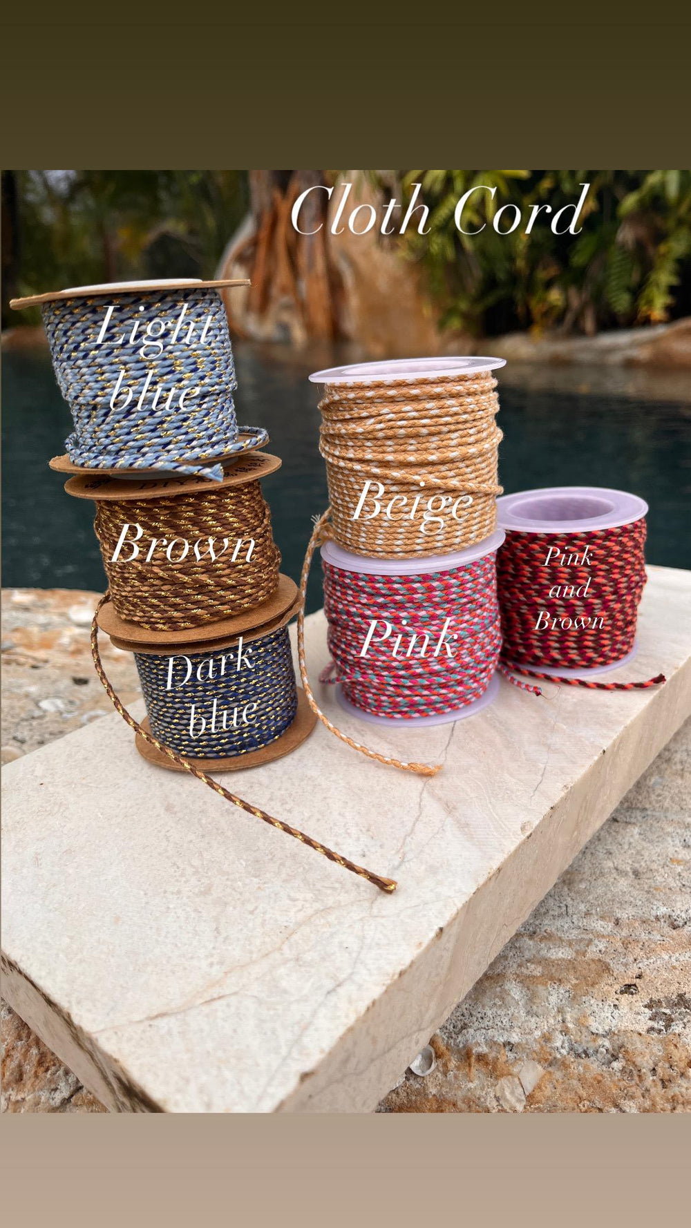 Adjustable Charm Bracelet on Cord - Sky’s Gem Box